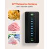 VEVOR Schneeflocken-Eismaschine, 20 kg/Tag Eis-Rasiermaschine, elektrischer Bingsu-Maschine mit 0,8 L Tank – Bild 3 VEVOR Schneeflocken-Eismaschine, 20 kg/Tag Eis-Rasiermaschine, elektrischer Bingsu-Maschine mit 0,8 L Tank – Bild 3