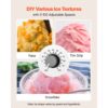 VEVOR Schneeflocken-Eismaschine, 60 kg/Tag Eis-Rasiermaschine, elektrischer Bingsu-Maschine mit 1,8 L Tank – Bild 3 VEVOR Schneeflocken-Eismaschine, 60 kg/Tag Eis-Rasiermaschine, elektrischer Bingsu-Maschine mit 1,8 L Tank – Bild 3