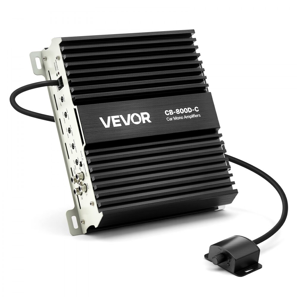 VEVOR Monoblock Autoverstärker 800 W RMS MAX 1/2/4 Ohm