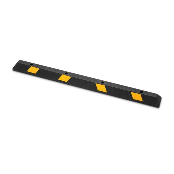 VEVOR Parkstopper Radstopper 1 Stk. 184 x 16 x 11 cm Einparkhilfe Parkbegrenzung mit Reflektorstreifen