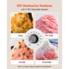 VEVOR Schneeflocken-Eismaschine, 80 kg/Tag Eis-Rasiermaschine, elektrischer Bingsu-Maschine mit 1,8 L Tank – Bild 3