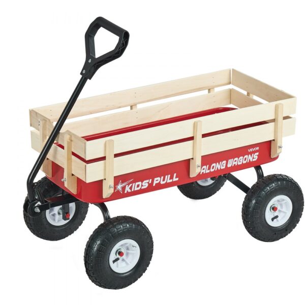 VEVOR Handwagen für Kinder, 102 cm Bollerwagen, Transportwagen mit Schiebestange, max. 150 kg tragbar VEVOR Handwagen für Kinder, 102 cm Bollerwagen, Transportwagen mit Schiebestange, max. 150 kg tragbar