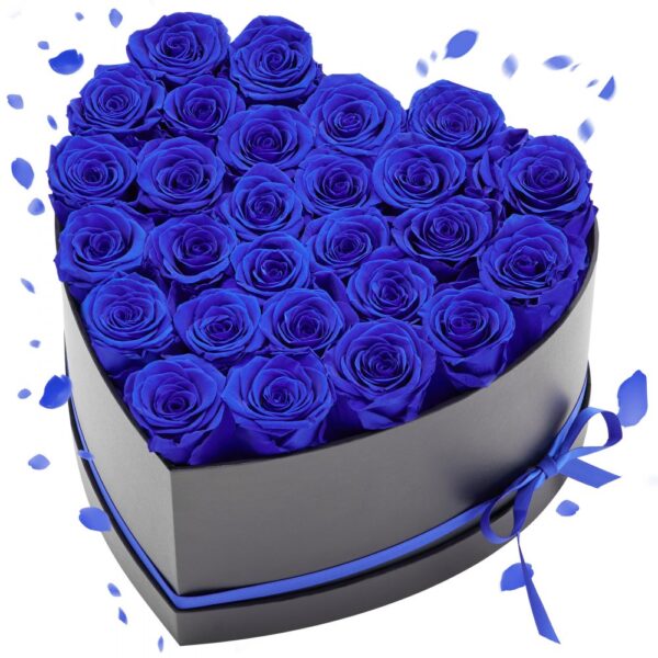 VEVOR 27x Ewige Rosen in Herzform Box, konservierter Blumenstrauß, Blumen Geschenkbox für ihre Frau VEVOR 27x Ewige Rosen in Herzform Box, konservierter Blumenstrauß, Blumen Geschenkbox für ihre Frau