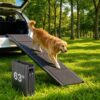 VEVOR Hunderampe, 160 x 43,2 cm, faltbare Hundeautorampen für mittelgroße & große Hunde bis 113 kg
