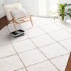 VEVOR Kurzflor Teppich 3048 x 2438 mm, kuscheliger Wohnzimmerteppich, Bodenteppich für Wohnzimmer