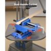 VEVOR Maschinenschraubstock, 15,24 cm Backenbreite, 2-Wege-XY-Achsen-Kreuzschraubstock – Bild 5