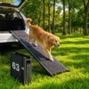 VEVOR Hunderampe, 160 x 43,2 cm, faltbare Hundeautorampe für mittelgroße & große Hunde bis 113 kg