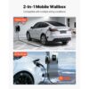 VEVOR Mobile Wallbox, 7,4 kW, 32 A, Typ 2 Ladestation, Tragbares Einphasig-Ladegerät mit 6 m Ladekabel – Bild 5