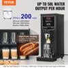 VEVOR Gewerblicher Heißwasserspender 10 L, 1,5 kW Wasserkocher Elektrisch mit Heizrohr aus Edelstahl 316 – Bild 2