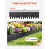 VEVOR Rasenkante 6er-Pack, 1016x254 mm, Beeteinfassung aus Verzinktem Stahl – Bild 4