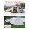 VEVOR Aufblasbares Heckklappenzelt Autozelt (2042+1020) x 2438 x 2020 mm, SUV-Heckzelt für Camping Wandern – Bild 5 VEVOR Aufblasbares Heckklappenzelt Autozelt (2042+1020) x 2438 x 2020 mm, SUV-Heckzelt für Camping Wandern – Bild 5