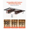 VEVOR 2er-Set Garagenregal 1219x620x210 mm Werkzeugaufbewahrung 113 kg pro Schicht Werkzeughalter Wand – Bild 3