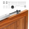 VEVOR Schiebetürbeschlag-Set 1746 mm, Schiebetürsystem für Einzeltüren (25–45 mm Dicke / 914 mm Breite) VEVOR Schiebetürbeschlag-Set 1746 mm, Schiebetürsystem für Einzeltüren (25–45 mm Dicke / 914 mm Breite)