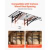 VEVOR 2er-Set Garagenregal 1219x615x305 mm Werkzeugaufbewahrung 118 kg pro Schicht Werkzeughalter Wand – Bild 3