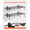 VEVOR 2er-Set Garagenregal 1219x615x305 mm Werkzeugaufbewahrung 118 kg pro Schicht Werkzeughalter Wand – Bild 4