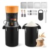 VEVOR Elektrische Getreidemühle 25 L, Gewürzmühle 600 W, Gewürzmühle mit verzinkten & scharfen Klingen VEVOR Elektrische Getreidemühle 25 L, Gewürzmühle 600 W, Gewürzmühle mit verzinkten & scharfen Klingen
