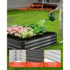 VEVOR Hochbeet Metall 2er-Pack 244x122x30 cm, Rechteckiges Gartenbeet, Pflanzkasten-Set für den Außenbereich – Bild 3