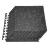 VEVOR 12 x Puzzlematte Bodenschutzmatte 610 x 610 x 10 mm, Hochdichte EVA-Schaumstoffmatte
