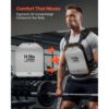 VEVOR Gewichtsplatten für Gewichtswesten 13,2 kg Set (2 x 6,6 kg), Laufen und Fitness – Bild 2
