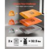 VEVOR Gewichtsplatten für Gewichtswesten 13,2 kg Set (2 x 6,6 kg), Laufen und Fitness – Bild 5
