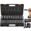 VEVOR Schlagschrauber Nüsse Set, 1/2 Zoll 26-tlg., Metrisch 10–30 mm, 32–36 mm VEVOR Schlagschrauber Nüsse Set, 1/2 Zoll 26-tlg., Metrisch 10–30 mm, 32–36 mm