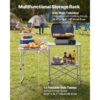 VEVOR Klappbarer Campingtisch, Campingkochstation mit Beistelltisch, Grillen und Wohnmobilreisen – Bild 2