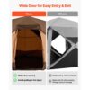 VEVOR Campingzelt 6 Personen, Schnellaufbau in 60 Sekunden, 330x213x204 cm – Bild 5