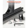 VEVOR 4040 Aluminium Profile 4 Stk. 40 cm, Hochfeste Strangpressprofile, Aluminiumschiene für 3D-Druckerteile – Bild 4 VEVOR 4040 Aluminium Profile 4 Stk. 40 cm, Hochfeste Strangpressprofile, Aluminiumschiene für 3D-Druckerteile – Bild 4