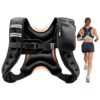 VEVOR Gewichtsweste 4,67 kg Trainingsweste mit Reflektorstreifen, Fitnessweste für Krafttraining, Laufen