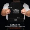 VEVOR Gewichtsplatten für Gewichtsweste 13,2 kg Set (2 x 6,6 kg), Laufen & Fitness – Bild 3