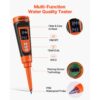 VEVOR pH-Meter für Lebensmittel, Messbereich 0–14, Wasserdichte Sonde (IP68) – Bild 4
