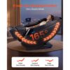 VEVOR Massagesessel, 4D-Zero-Gravity-Relaxsessel mit Ausziehbarer Fußstütze, Heizfunktion für Taille & Beine – Bild 5