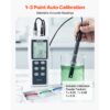 VEVOR pH-Meter, Messbereich 0–14, Wasserdichte Sonde (IP68), 3-Punkt-Automatikkalibrierung – Bild 3 VEVOR pH-Meter, Messbereich 0–14, Wasserdichte Sonde (IP68), 3-Punkt-Automatikkalibrierung – Bild 3