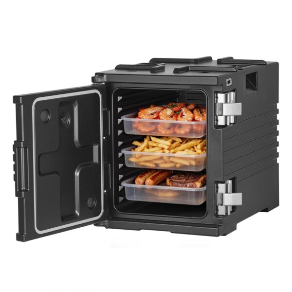 VEVOR Thermobox 75 L, Isolierbox zum Warmhalten und Kühlen, Warmhaltebox aus LLDPE 650 x 450 x 549 mm