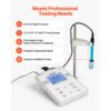 VEVOR Tisch-pH-Meter, Messbereich pH 0–14, Speicher für bis zu 50 Messwerte – Bild 4
