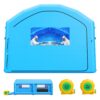 VEVOR Aufblasbare Lackierkabine 7x4x2,75m Spritzkabine Autolackierzelt Blau