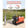VEVOR PCP Luftkompressor 250W Luftgewehrkompressor 300bar DC 12V AC 230V, 4500PSI 30MPa, Manueller Stopp – Bild 2