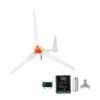 VEVOR 1500W 24V Horizontale Windkraftanlage mit Wind- & Solar-Hybridregler, 3 Rotorblätter