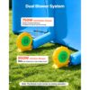 VEVOR Aufblasbare Lackierkabine 8,5x4,5x3 m Spritzkabine Lackierzelt Blau – Bild 5