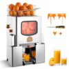 VEVOR Gewerbliche Orangenpresse Elektrische Zitruspresse 120 W Edelstahl