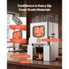 VEVOR Gewerbliche Orangenpresse Elektrische Zitruspresse 120 W Edelstahl – Bild 5