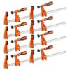 VEVOR Schraubzwingen, 8er-Pack, 15,24 cm & 30,48 cm F-Zwingen, 272 kg Klemmzwinge