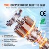 VEVOR 12-V-Membranpumpe, 18,93 L/min, 70 PSI, 1/2 Zoll MNPT-Anschluss, für Wohnmobil – Bild 4