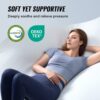VEVOR Matratzenauflage, Queen Size, 76,2 mm Dicke, weiche Memory Foam-Auflage – Bild 4