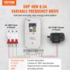 VEVOR Frequenzumrichter VFD 5PS, 4kW, 8,5A, 3-Phasen-AC, 380V Eingang auf 3-Phasen-AC – Bild 2