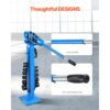 VEVOR Rohrbieger, Rohrbiegegerät mit max. 50,8 mm Außendurchmesser & 14 Biegematrizen, Aluminium- & Eisenrohre – Bild 5