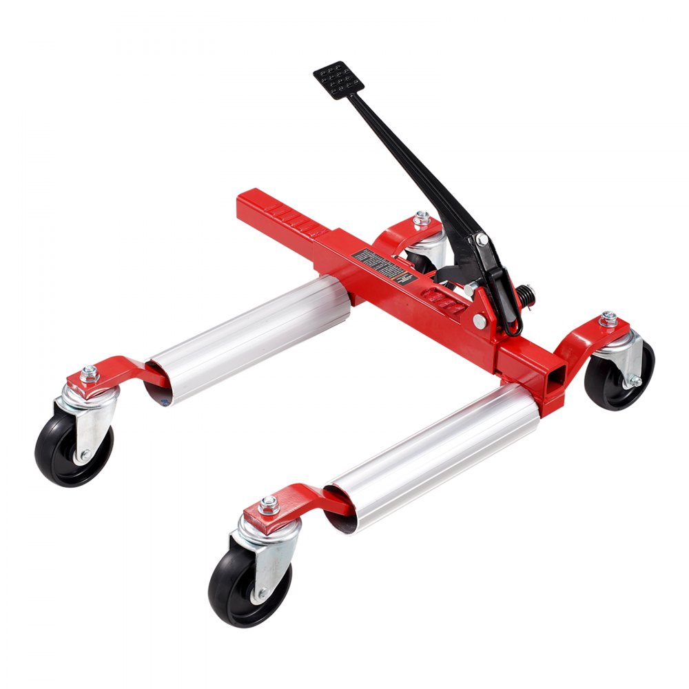 VEVOR Radwagen 680 kg Tragkraft Rangierroller mit Ratschenfunktion Reifenroller für PKW und SUV Ideal