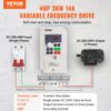 VEVOR Frequenzumrichter VFD 4 PS 3 kW, 14 A, 1/3-Phasen-AC 220V-Eingang zu 3-Phasen-AC 0–220 V Ausgang – Bild 2