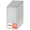 VEVOR 10 Stk. Deckenpaneele Deckenplatten PVC-Schaumplatte 605x1210mm Weiß, Marmormuster, Stoßfest VEVOR 10 Stk. Deckenpaneele Deckenplatten PVC-Schaumplatte 605x1210mm Weiß, Marmormuster, Stoßfest