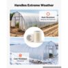 VEVOR Gewächshaus Reparaturband 0,15x32m Folienklebeband 0,15mm Transparent, Rissen & Nähten – Bild 4